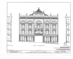 National Theater 312 Sycamore Street Cincinnati Hamilton County OH HABS OHIO 31-CINT 4- sheet 3 of 5